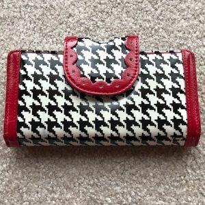 Vera Bradley Keeping Tabs Wallet in Deco Daisy